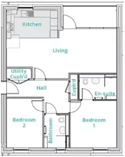 Floor Plan The Alderton Revised